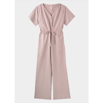 ケンテ KEnTe Cotton Jumpsuit （PINK）