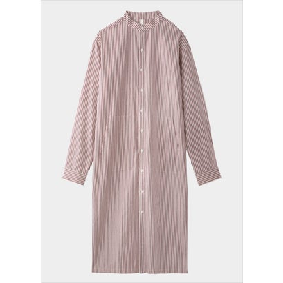 ケンテ KEnTe Mandarin Collar Robe （BORDEAUX）