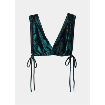 ケンテ KEnTe Gather Velor Bra （GREEN）