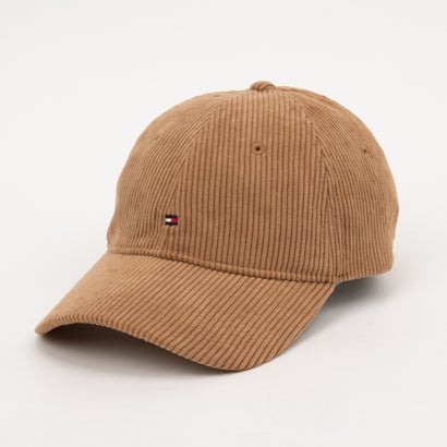 トミー ヒルフィガー TOMMY HILFIGER フラッグロゴ6パネルコーデュロイキャップ （ブラウン） 7,128円