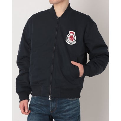トミー ヒルフィガー TOMMY HILFIGER クレストボンバージャケット （ネイビー）