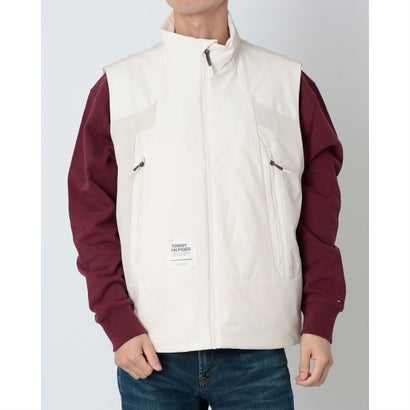 トミー ヒルフィガー TOMMY HILFIGER MODERN ATHLETICライトウェイトパデッドナイロンベスト （ホワイト）｜LOCOMALL（ロコンド公式ストア）
