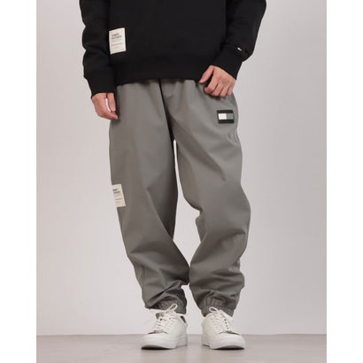 トミー ヒルフィガー TOMMY HILFIGER MODERN ATHLETICナイロントラックパンツ （グレー）