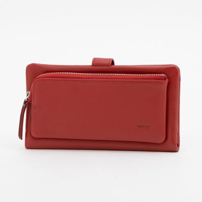 カンペール CAMPER SOFT LEATHER 札入れ （赤いこと） バッグ・小物・ブランド雑貨-レディース財布-財布・ケース