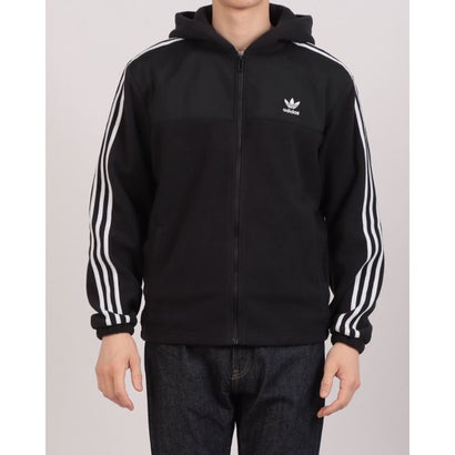 アディダス adidas Fleece hoodie フリース フーディー パーカー （ブラック）｜LOCOMALL（ロコンド公式ストア）