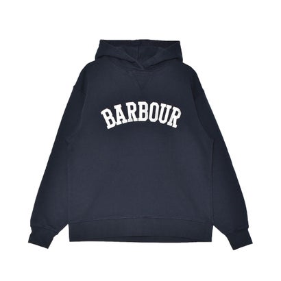 バブアー Barbour NORTHUMBERLAND HOODIE スウェットパーカー (ネイビーホワイト)|LOCOMALL(ロコンド公式ストア)