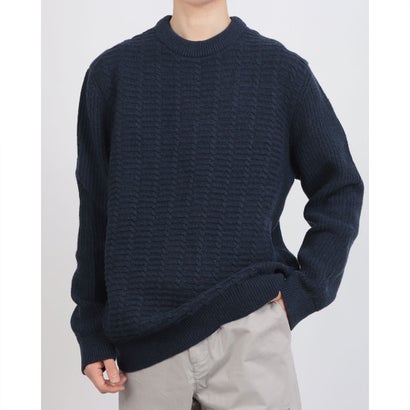バブアー Barbour クリーブランド クルーネック セーター セーター （ネイビー）｜LOCOMALL（ロコンド公式ストア） 19,536円