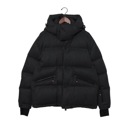 モンク線路 MONCLER Krun ショートダウンジャケット 落ちこむ上衣 （薄墨色）