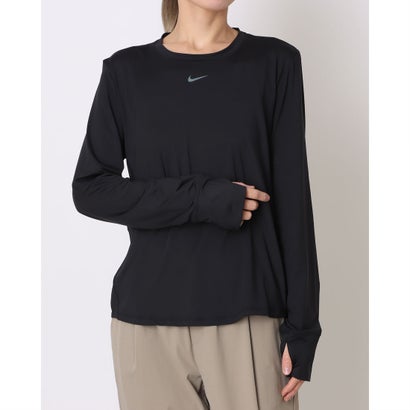 ナイキ NIKE レディース フィットネス スポーツロングブラトップ ナイキ ウィメンズ ワン クラシック DF L/S トップ FN2802010 （BLACK）