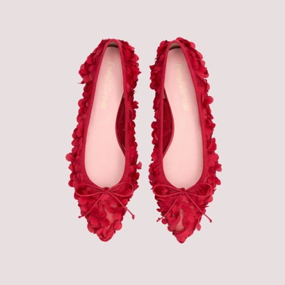 プリティ・バレリーナ Pretty Ballerinas ELLA ogine / 内鰓 オジーヌ バレーシューズ （ROSSO）