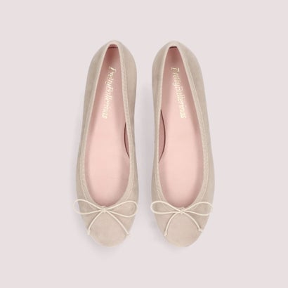 プリティ・バレリーナ Pretty Ballerinas NICOLE suede / ニコル スエードクロス バレーシューズ （SAFARI）