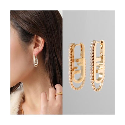 楽天市場】FENDI フェンディ ピアス 7AJ606 A44G メンズ 片耳販売 FF