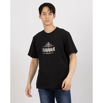 バラクータ BARACUTA FADED LOGO TEE 半袖プルオーバー （黒いこと）