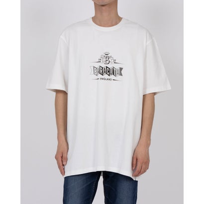 バラクータ BARACUTA FADED LOGO TEE 半袖プルオーバー （象牙色）