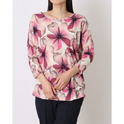 フェイズ エイト Phase Eight Nori Petal Print Linen Top （Multi）