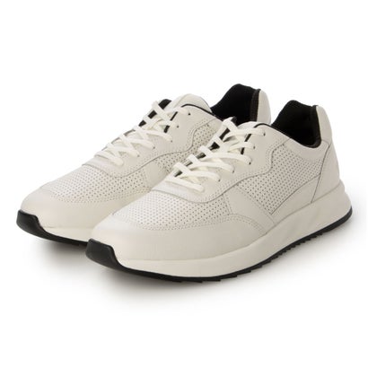 エコー ECCO 大人カジュアル OTM M メンズ 本革 レースアップスニーカー （WHITE）