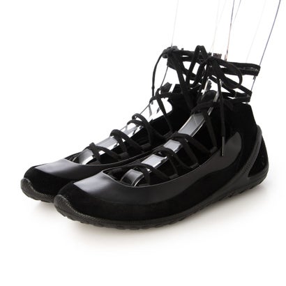 山びこ ECCO 最旬バレー中核グループ BIOM LITE W レディース 本革 ハイテクバレエシューズ （BLACK/BLACK）