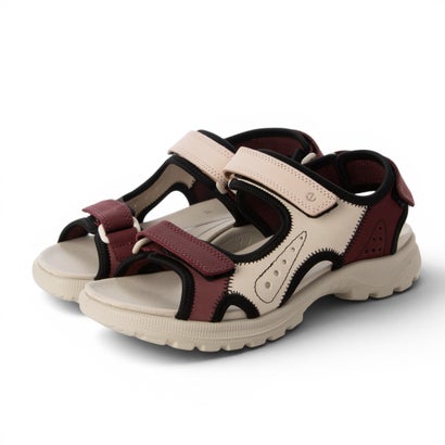 山びこ ECCO 幅広め ONROADS W レディース 本革 運動競技サンダル （DARK RUBY/NOCTURNE/LIMEST/ROSE DUST/NOCT）