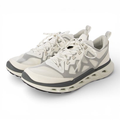 エコー ECCO 高性能 涼やか足元快適 BIOM 720 M メンズ 本革 レースアップスニーカー （WHITE/WHITE/BLACK/WHITE）