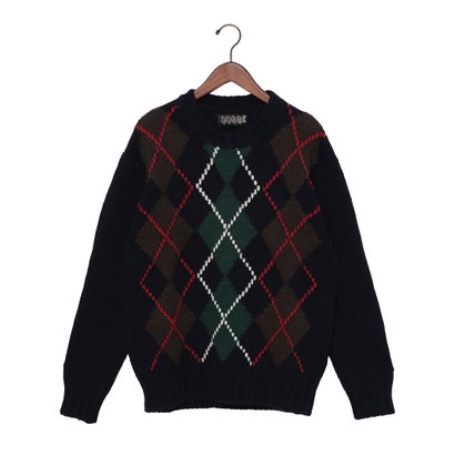 バラクータ BARACUTA CREWNECK ARGYLE プルオーバー （米国海軍）