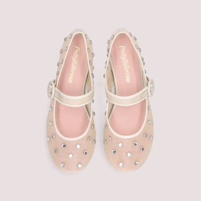 プリティ・バレリーナ Pretty Ballerinas GEORGIA maryjane little jewels / ジョージア メリージェーン リトル ジュエルズ バレエシューズ (MIES-PERLA)