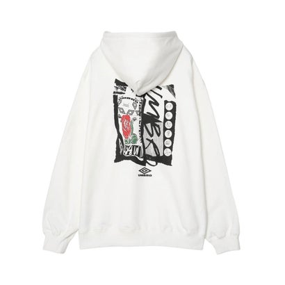 アンブロ umbro フーディ [河村康輔×アンブロ]（Hoodie [Kosuke Kawamura×Umbro]） （White）