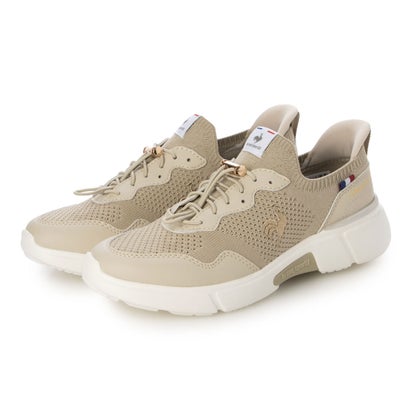 ルコックスポルティフ le coq sportif レディース スニーカー 撥水 LCS ロワール LCS LOIR LU5SSN06LZ （ベージュ）