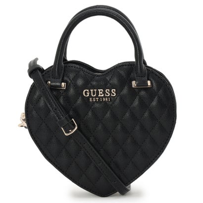 ゲス GUESS ATABEY Heart Bag （BLA） 10,643円