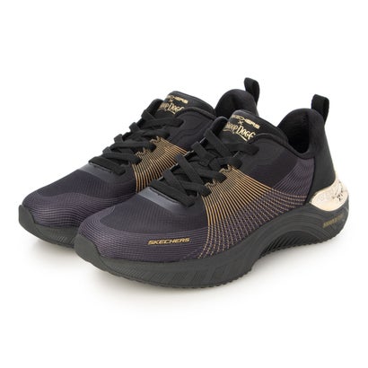スケッチャーズ SKECHERS スヌープ・ドッグ：スヌープ エース - サイバー ウォーカー （BLACK/GOLD）