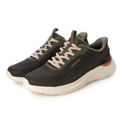 スケッチャーズ SKECHERS スリップインズ リラックスドフィット:ガーナー - エリス (OLIVE)