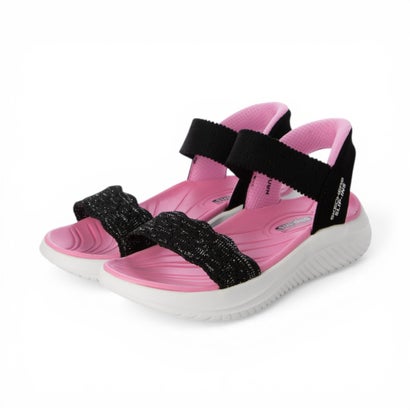 スケッチャーズ SKECHERS ウルトラ フレックス 3.0 サンダル ハーモサ （BLACK/PINK）