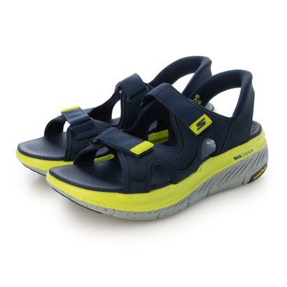 スケッチャーズ SKECHERS スリップインズ：マックスクッショニング プレミア 2.0 サンダル - ジュリアン （NAVY/LIME）