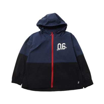 ニューバランス New Balance ジュニア ウインドジャケット ワッシャーナイロン ジャケット YJ61E25R （ネイビー）