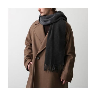 エルメス Hermes HERMES えり巻き 170×40 レクトヴェルソ H393850T （カーキ×薄墨色）