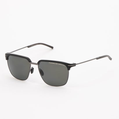 ポルシェデザイン PORSCHE DESIGN サングラス レディース メンズ (ブラック/グレー)