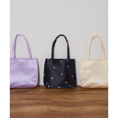 ハイ hai Little Silk/Velvet Bag （ブラック×ホワイト）