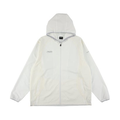 スパッツィオ SPAZIO スパッツィオ Spazio フットサル フレキシブルラインジップパーカー  TP0654 （01 白いこと）