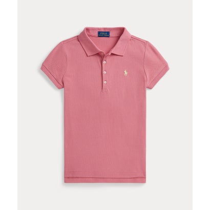 ポロ ラルフ 置き目レン POLO RALPH LAUREN (ガールズ 7才～16才)伸ばすこと ピケ スポーツシャツ （650サクラ色）