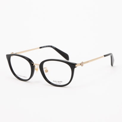 ケイトスペードニューヨーク kate spade new york メガネ 眼鏡 アイウェア レディース メンズ （ブラック/ゴールド）｜LOCOMALL（ロコンド公式ストア）