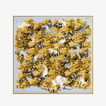 イヌイエディションズ INOUI EDITIONS 【定まり取りまわし店】SQUARE 130 BESTIAIRE 03808 （Mordore / Golden brown）