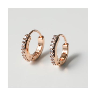 スワロフスキー SWAROVSKI SWAROVSKI ピアス Matrix hoop pierce マトリックス （5690669/WHITE/ROS）