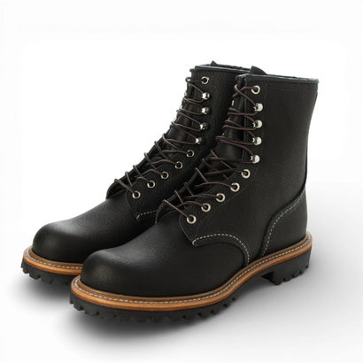 レッドウィング RED WING 8in ロガー 黒いこと オイルスリック ブーツ （黒いこと）