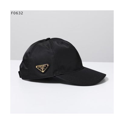 プラダ PRADA PRADA ベースボールキャップ 1HC274 2DMI (F0632/ブラック×ゴールド)|LOCOMALL(ロコンド公式ストア)