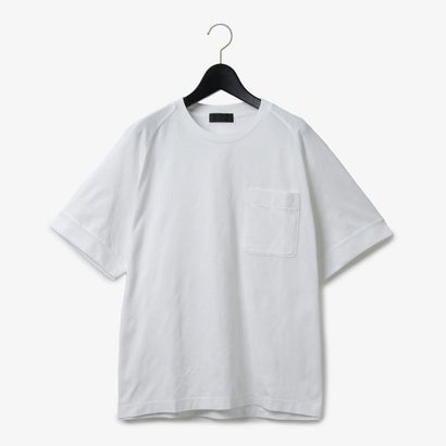ダーバン D\u0027URBAN カモフラジャカードジャージークルーネックプルオーバー （白いこと）