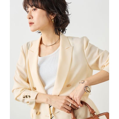 ノーリーズソフィー NOLLEY\u0027S sophi スラブオックスダブルJK （エクリュ）