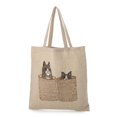コーラルアンドタスク Coral&Tusk 【正規取扱店】Mini bag basket cats_2 （Basket Cats）