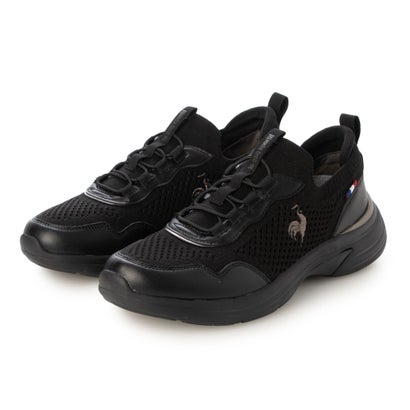 ルコックスポルティフ le coq sportif ニットスニーカー（LCS ロレーヌ） （ブラック）