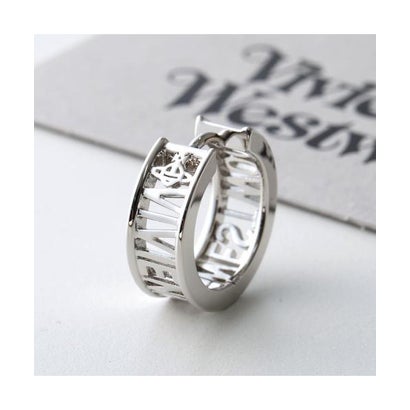 ヴィヴィアン 酉の方角木材 Vivienne Westwood Vivienne Westwood ピアス MAN WESTMINSTER SINGLE 62030052 （P019/PLATINUM/しろがね色）