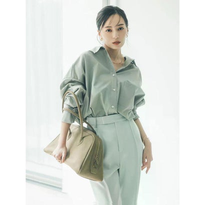アニュアンス anuans 【26SS】スタンダードシャツ （SAGE GREEN）｜LOCOMALL（ロコンド公式ストア）