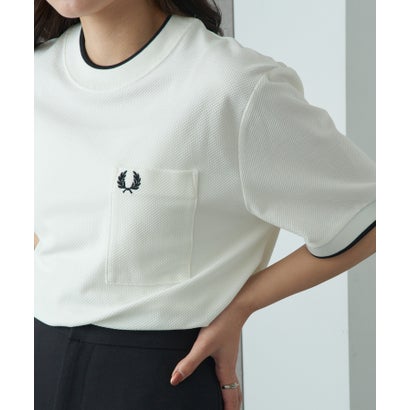 フレッドペリー FRED PERRY 【日本正規品】POCKET DETAIL PIQUE T-SHIRT M2395 (ホワイト)|LOCOMALL(ロコンド公式ストア)